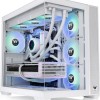 Thermaltake View 380 TG ARGB Gaming Midi Tower Κουτί Υπολογιστή Λευκό