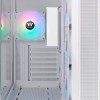 Thermaltake View 380 TG ARGB Gaming Midi Tower Κουτί Υπολογιστή Λευκό