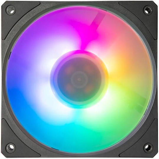 CoolerMaster Mobius 120P Case Fan με ARGB Φωτισμό και Σύνδεση 4-Pin PWM 3τμχ