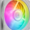 CoolerMaster Mobius 120P Case Fan με ARGB Φωτισμό και Σύνδεση 4-Pin PWM 3τμχ Λευκό