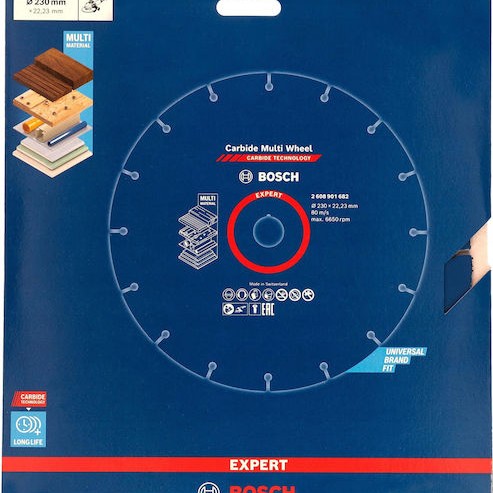 Bosch Disc Δίσκος Κοπής 230mm CMWØ230