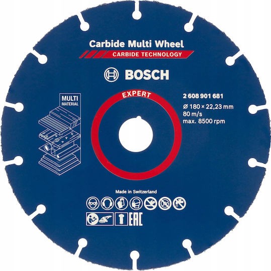 Bosch Disc Δίσκος Κοπής 180mm CMWØ180