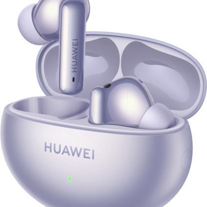 Huawei FreeBuds 6i Bluetooth Handsfree Ακουστικά με Αντοχή στον Ιδρώτα και Θήκη Φόρτισης Μωβ