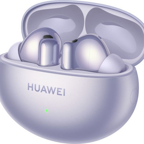 Huawei FreeBuds 6i Bluetooth Handsfree Ακουστικά με Αντοχή στον Ιδρώτα και Θήκη Φόρτισης Μωβ