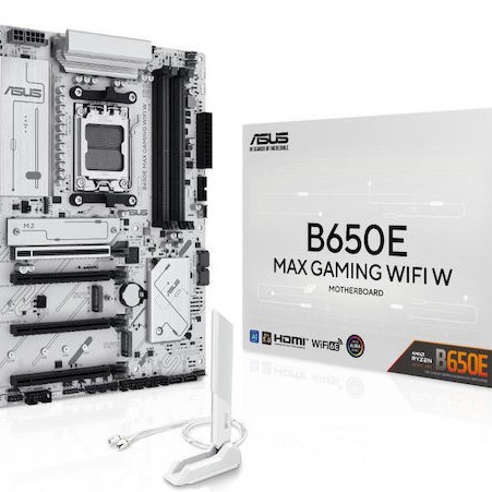 Asus B650E Max Gaming WIFI W Motherboard ATX με AMD AM5 Socket 90MB1M00-M0EAY0