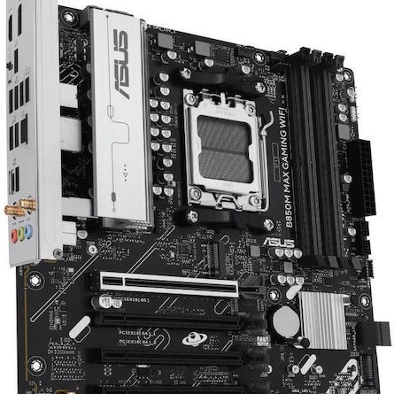 Asus B850M MAX Gaming WIFI Motherboard Micro ATX με AMD AM5 Socket 90MB1LL0-M0EAY0