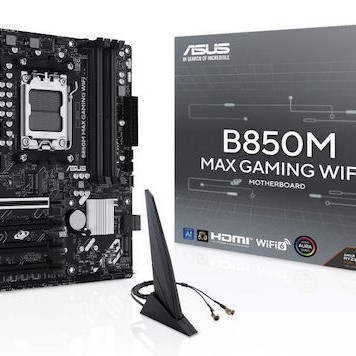 Asus B850M MAX Gaming WIFI Motherboard Micro ATX με AMD AM5 Socket 90MB1LL0-M0EAY0