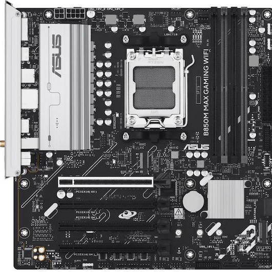 Asus B850M MAX Gaming WIFI Motherboard Micro ATX με AMD AM5 Socket 90MB1LL0-M0EAY0