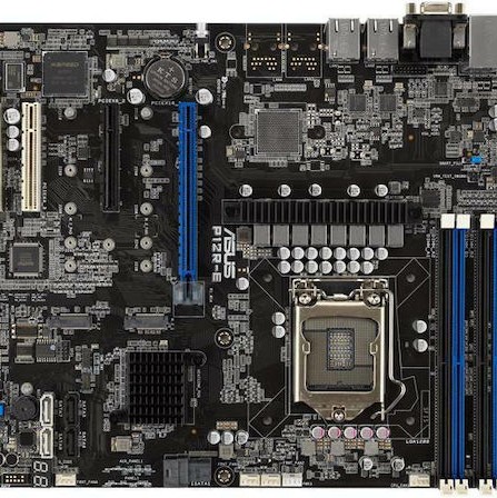Asus P12R-E C256 Motherboard ATX με Intel 1200 Socket 90SB0A90-M0UAY0