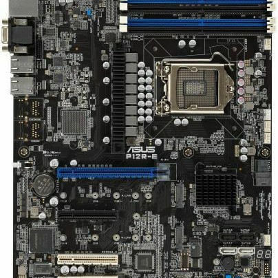 Asus P12R-E C256 Motherboard ATX με Intel 1200 Socket 90SB0A90-M0UAY0