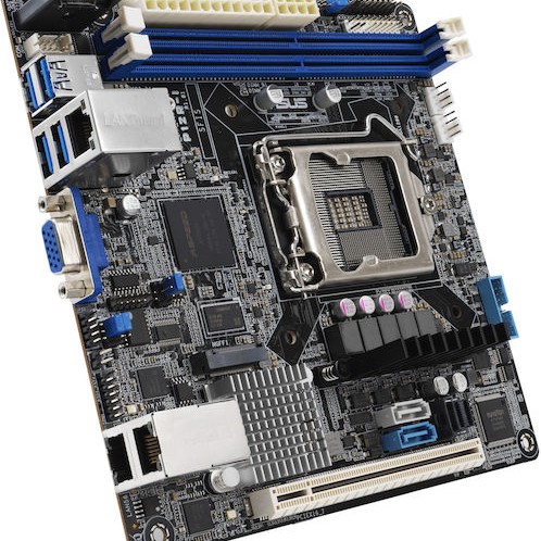 Asus P12R-I Motherboard Micro ATX με Intel 1200 Socket 90SB0A70-M0UAY0