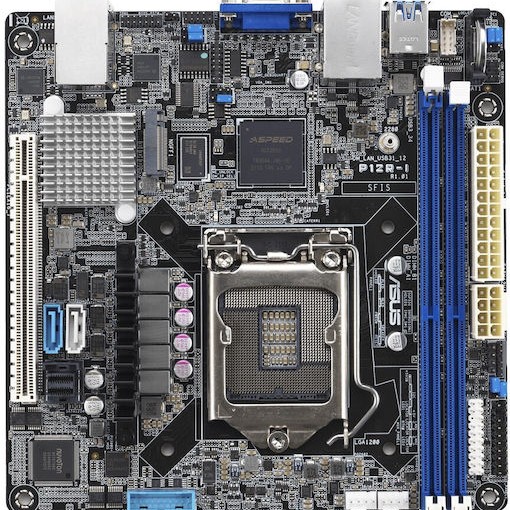 Asus P12R-I Motherboard Micro ATX με Intel 1200 Socket 90SB0A70-M0UAY0