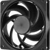CoolerMaster Mobius 120 Case Fan με Σύνδεση 4-Pin PWM Black Edition