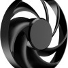 CoolerMaster Mobius 120 Case Fan με Σύνδεση 4-Pin PWM Black Edition