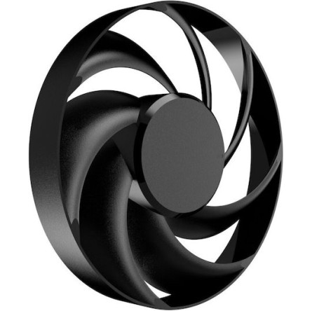 CoolerMaster Mobius 120 Case Fan με Σύνδεση 4-Pin PWM Black Edition