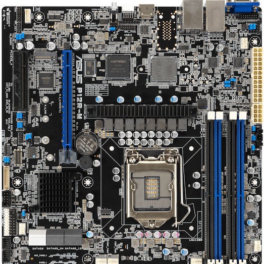 Asus P12R-M Motherboard Micro ATX με Intel 1200 Socket 90SB09X0-M1UAY0