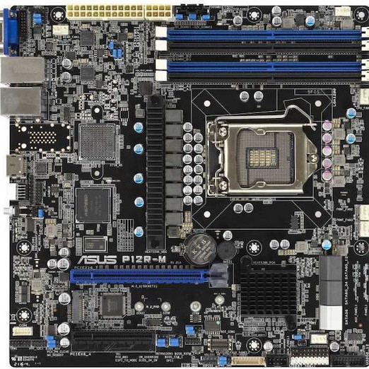 Asus P12R-M Motherboard Micro ATX με Intel 1200 Socket 90SB09X0-M1UAY0