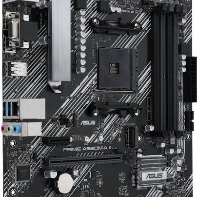 Asus PRIME A520M-A II/CSM Motherboard Micro ATX με AMD AM4 Socket 90MB17H0-M0EAYC