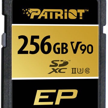Patriot EP SDXC 256GB Class 10 U3 V90 UHS-II