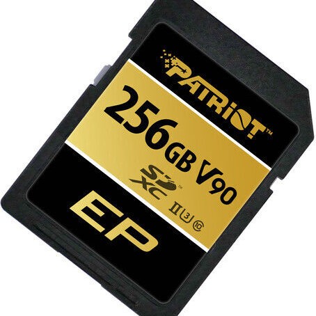 Patriot EP SDXC 256GB Class 10 U3 V90 UHS-II
