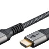 Goobay HDMI 2.0 Cable HDMI male - HDMI male 0.5m Μαύρο