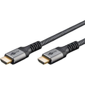 Goobay HDMI 2.0 Cable HDMI male - HDMI male 0.5m Μαύρο