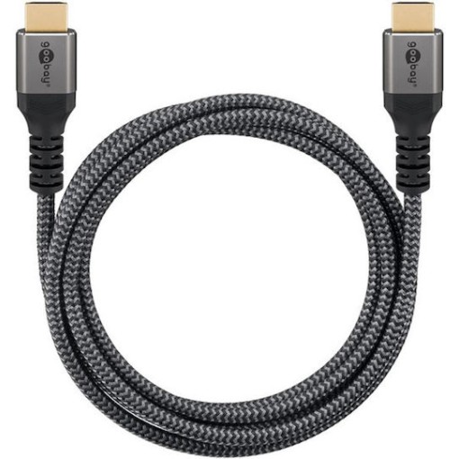 Goobay HDMI 2.0 Cable HDMI male - HDMI male 0.5m Μαύρο