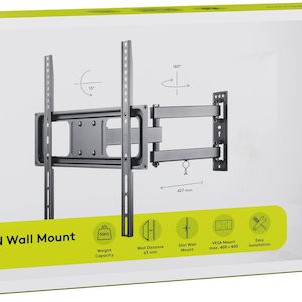 Goobay Fullmotion Βάση Τηλεόρασης Τοίχου έως 55