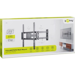 Goobay Fullmotion Βάση Τηλεόρασης Τοίχου έως 55