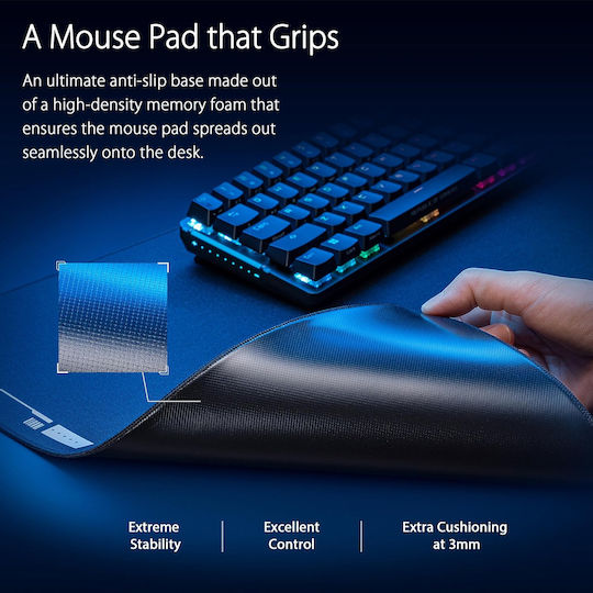 Asus ROG Hone Ace XXL Mouse Pad XXL 900mm Μαύρο