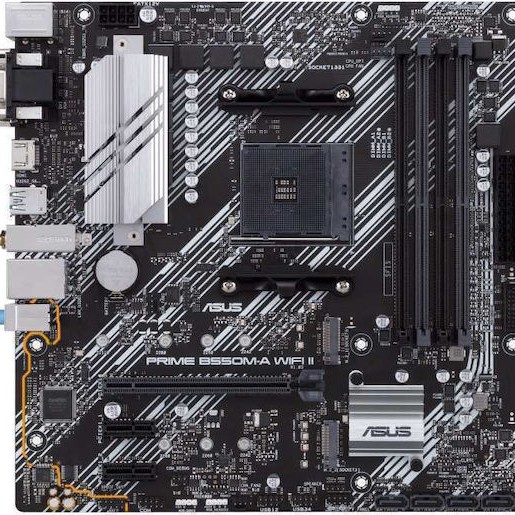 Asus Prime B550M-A WIFI II Motherboard Micro ATX με AMD AM4 Socket 90MB19X0-M0EAY0