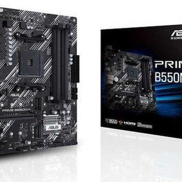 Asus Prime B550M-K Motherboard Micro ATX με AMD AM4 Socket 90MB14V0-M0EAY0