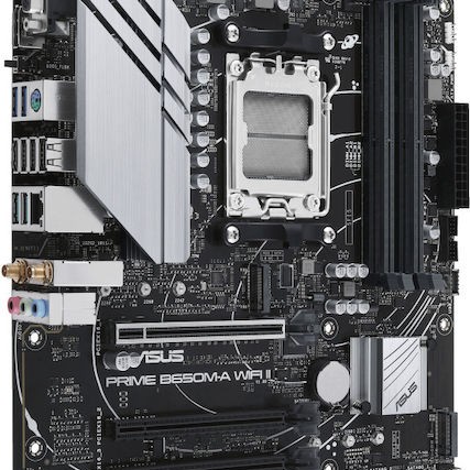 Asus Prime B650M-A WIFI II Motherboard Micro ATX με AMD AM5 Socket 90MB1EG0-M0EAY0