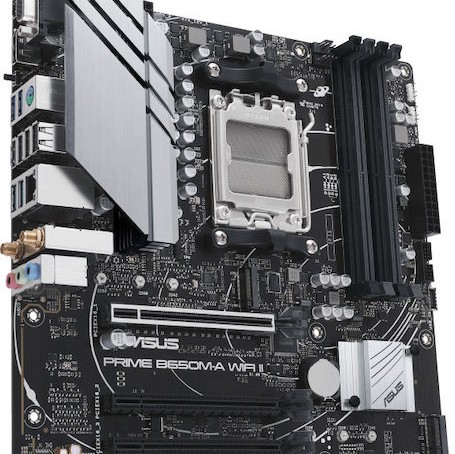 Asus Prime B650M-A WIFI II Motherboard Micro ATX με AMD AM5 Socket 90MB1EG0-M0EAY0