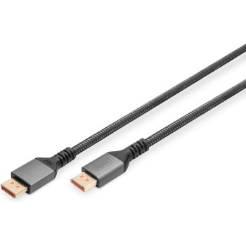 Digitus Cable DisplayPort male - DisplayPort male Μαύρο (DB340111010S)