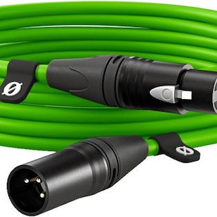 Rode Cable XLR male - XLR female Πράσινο 6m (45701)