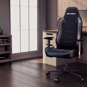 Vertagear SL3800 Καρέκλα Gaming Δερματίνης με Ρυθμιζόμενα Μπράτσα Μαύρη