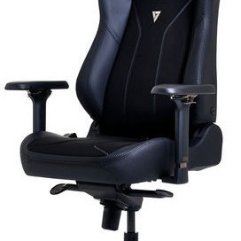 Vertagear SL5800 Καρέκλα Gaming Δερματίνης με Ρυθμιζόμενα Μπράτσα Μαύρη