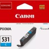 Canon CLI-531C Γνήσιο Μελάνι Εκτυπωτή InkJet Κυανό (6119C001)
