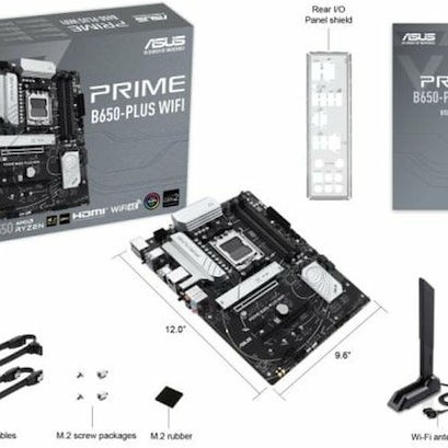 Asus Prime B650-Plus WIFI Motherboard ATX με AMD AM5 Socket 90MB1KP0-M0EAY0