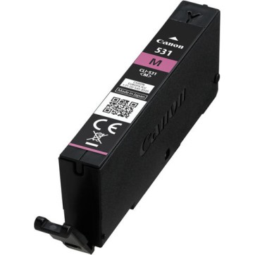 Canon CLI-531M Γνήσιο Μελάνι Εκτυπωτή InkJet Ματζέντα (6120C001)