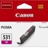 Canon CLI-531M Γνήσιο Μελάνι Εκτυπωτή InkJet Ματζέντα (6120C001)