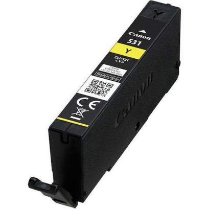 Canon CLI-531Y Γνήσιο Μελάνι Εκτυπωτή InkJet Κίτρινο (6121C001)