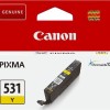 Canon CLI-531Y Γνήσιο Μελάνι Εκτυπωτή InkJet Κίτρινο (6121C001)