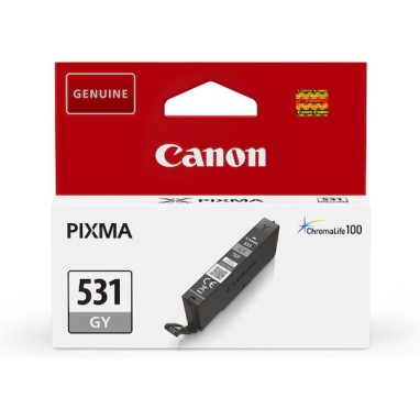 Canon CLI-531GY Γνήσιο Μελάνι Εκτυπωτή InkJet Γκρι (6122C001)
