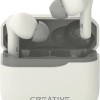 Creative Zen Air Plus In-ear Bluetooth Handsfree Ακουστικά με Αντοχή στον Ιδρώτα και Θήκη Φόρτισης Λευκά