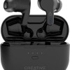 Creative Zen Air Pro In-ear Bluetooth Handsfree Ακουστικά με Αντοχή στον Ιδρώτα και Θήκη Φόρτισης Μαύρα