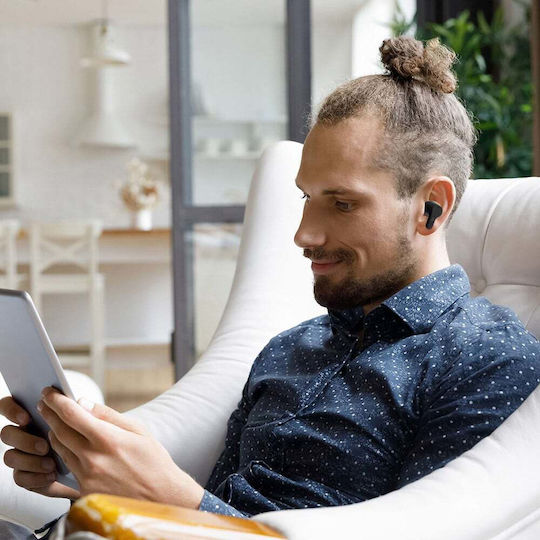 Creative Zen Air Pro In-ear Bluetooth Handsfree Ακουστικά με Αντοχή στον Ιδρώτα και Θήκη Φόρτισης Μαύρα