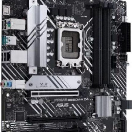 Asus Prime B660M-A D4-CSM Motherboard Micro ATX με Intel 1700 Socket