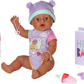 ZAPF Creation Μωρό Κούκλα Eva 43 εκ.